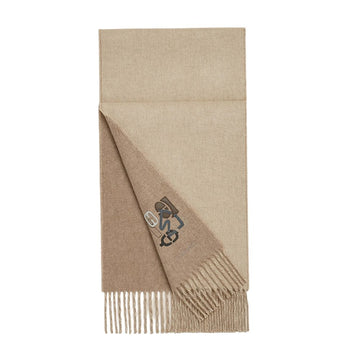 HERMES Reversible Schal H Puzzly 100% Kaschmir H394828T 01 152784564