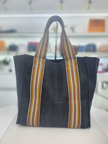 LORO PIANA Reisegepäck Streifen Tote Bag 73355 147730263