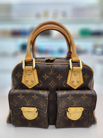 LOUIS VUITTON Manhattan PM Monogram Tote Bag M40026 147730765