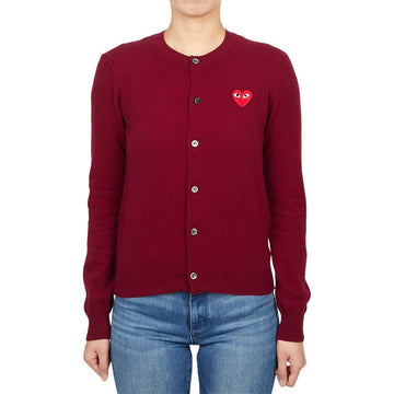 COMME DES GARCONS レッドワッペン ウィメンズ カーディガン AZ N007 051 4 147730798