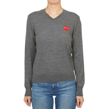 COMME DES GARCONS Rotes Herz Damen Strickwaren AZ N029 051 3 147730803