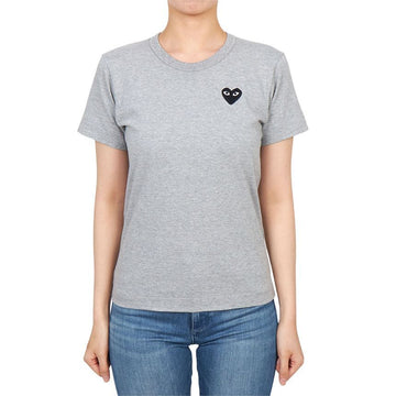COMME DES GARCONS Schwarzes Wappen Damen Kurzarm-T-Shirt AZ T075 051 1 147730840