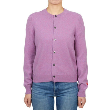 COMME DES GARCONS ミニレッドワッペン女性カーディガン AZ N091 051 4 147730834