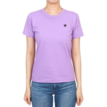 COMME DES GARCONS ミニ ブラックワッペン レディース 半袖Tシャツ AZ T213 051 4 147730858