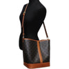 Celine Medium Bucket - Trionf Canvas Calfskin 191132CAS04LU 96209455 [P]