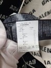 Balenciaga White Black Mini Allover Logo Cardigan 147730994 [P]