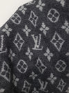 LOUIS VUITTON Monogram Mix Graue Kaschmir-Cardigan 147731023 [P]