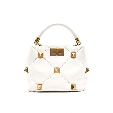 VALENTINO ロマンスタッド トップハンドル ショルダーバッグ スモール L352142 147732219