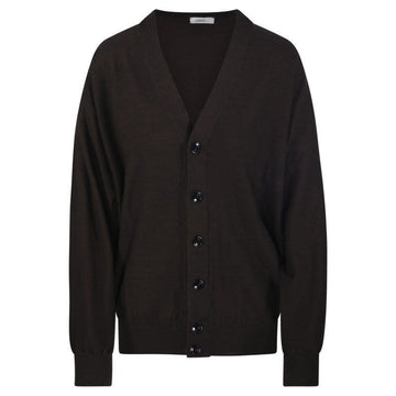 LEMAIRE 25FW Wool Relaxed Twist Cardigan Brown TO1082 LK087 397 146843800