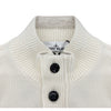 STONE ISLAND Hoher Kragen Knopf Plakette Halber Reißverschluss Strickpullover K2S155100040S00A3 147771419 [P]