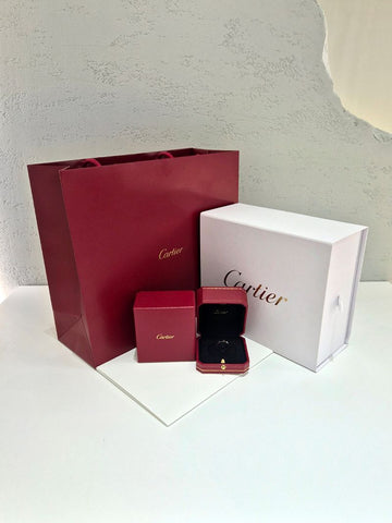 Cartier Mini Love Ring White Gold 49 Display Item B40851 147774219
