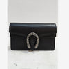 GUCCI Dionysus Super Mini Schwarz Cross 16.5x10.4 147777546 [P]