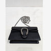 GUCCI Dionysus Super Mini Schwarz Cross 16.5x10.4 147777546 [P]
