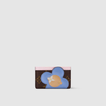 Moncler Louis Vuitton Card Holder - Monogram Snowy Pearl/Blue Frost M15345 147781532