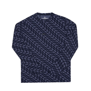 J Lindeberg Thor Print Slim Fit Golf Long Sleeve T-shirt 144701775