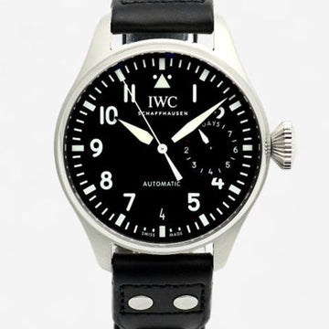 IWC Big Pilot Watch 46mm IW501001 Power Reserve 7DAYS Herrenuhr Stahl Leder 2022 147832832