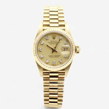 ROLEX デイトジャスト 26 ゴールド レディース 時計 オリジナル ダイヤ 1986年製 147832846