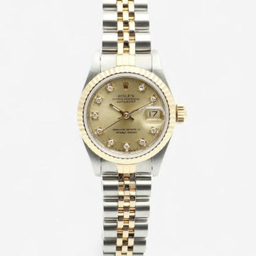 Rolex Datejust 26 Combi Ladies Watch 69173G Original Ten-Point Diamond 1989 147832851