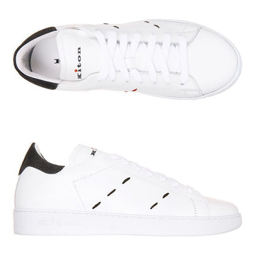 KITON XC100507 BIANCO/KHAKI Sneaker 71103029