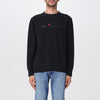 KITON クラシックロゴクルーネックスウェットシャツ ブラック UMK0288 64446654 [P]