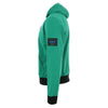 Kiton Green Zipper Jacket with Arm Patch Detail UMM0402 43462792 [P]
