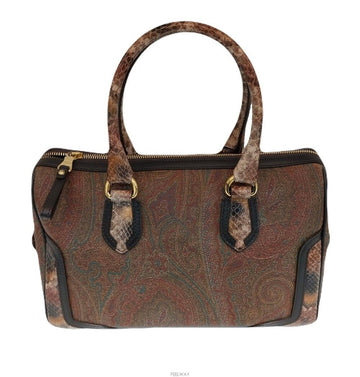 Etro 1F698 Paisley Boston Bag 147873281