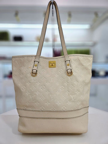 LOUIS VUITTON Anprendit Citadine PM Ivory Totebag M40554 147886683