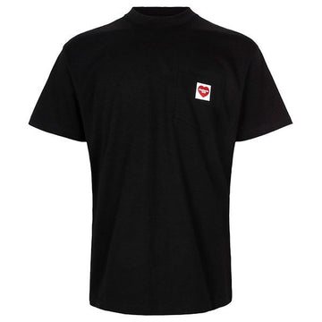 CARHARTT ブラックレッドハートポケットTシャツ I032128 1V2XX 147922490