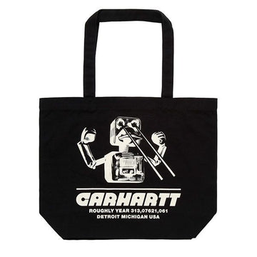 ADIDAS Schwarze Canvas Graphic Tote Bag 147922480