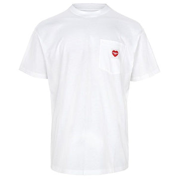 Carhartt 25FW White Red Heart Pocket T-Shirt stamp: I032128 1WZXX 147922491