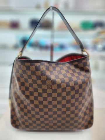 LOUIS VUITTON Damier Delightful Schultertasche N41460 147923387