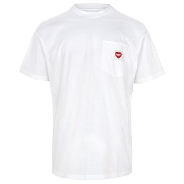 Carhartt 25FW White Red Heart Pocket T-Shirt stamp: I032128 1WZXX 147922491