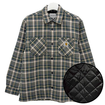 CARHARTT CRONYN ロゴ チェック シャツ ジャケット グリーン チェック (I035312 35RXX) 147719724