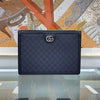 Gucci GG Canvas Ophidia Clutch Navy 760243 147971651 [P]