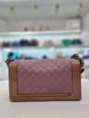 CHANEL Boy Two-Tone Caviar Medium Shoulder Bag A67086 147982715 [P]