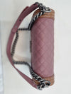CHANEL Boy Two-Tone Caviar Medium Shoulder Bag A67086 147982715 [P]