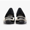 ROGER VIVIER トランペットメタルバックルポンプス 147873426 [P]