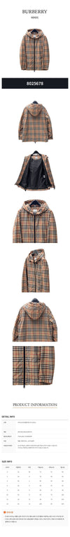 Burberry Vintage Check Women's Hooded Jacket 28850895 [P]