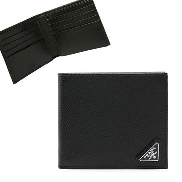 Prada Saffiano Compact Wallet Black (2MO513 QHH F0002) 148018223