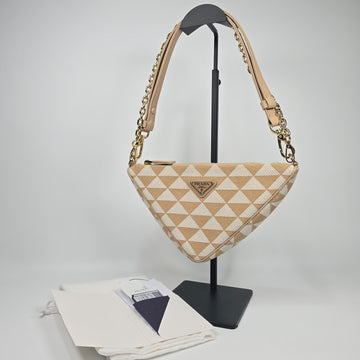 PRADA Stickerei Stoff Mini Tasche 148018634