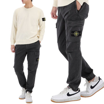 STONE ISLAND Cargo-Hose mit Wappen-Patch 31 Zoll 148020420