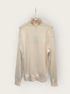 LOUIS VUITTON ホワイトオープンスリーブカシミヤニット 70583473 [P]