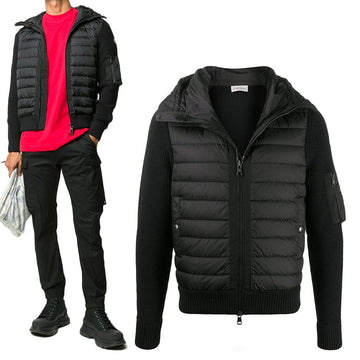 MONCLER ニットジップパディング 9B50800 148185221