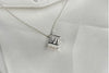TIFFANY & CO Atlas Cube Pendant Silber Halskette 148192896 [P]