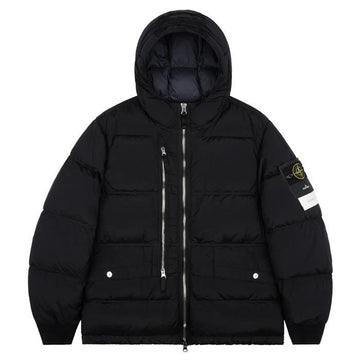 STONE ISLAND Nylon Anti-Drop und Zip Kapuzenpadding 4100088 S0019 V0029 147451193