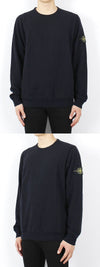 STONE ISLAND Stone Patch Rundhalsausschnitt Sweatshirt (Dunkelblau) 64761 V0020 54751657 [P]