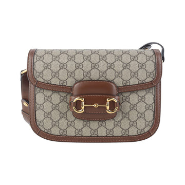 Gucci 602204 GG Supreme Horsebit 1955 Shoulder Bag 36030-2 148193923