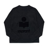ISABEL MARANT 女性の長袖Tシャツ 01BK TS0002FA A1N09E 48121117 [P]