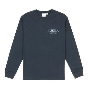 GRAMICCI マウンテニアリング ロングスリーブ Tシャツ VINTAGE BLACK G4FU-T106 148195765