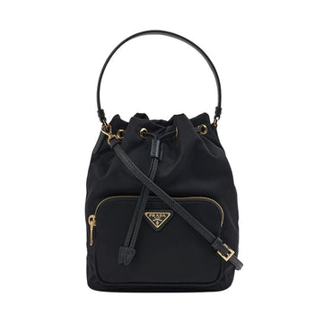 PRADA Duet Lina Nylon Bucket Bag FW25 RV44 F0002 (UOP) 1BH038 148197820